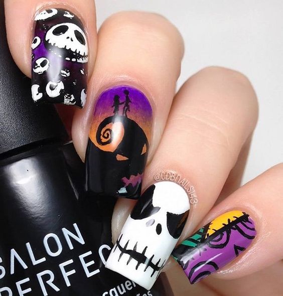 Nails for Halloween