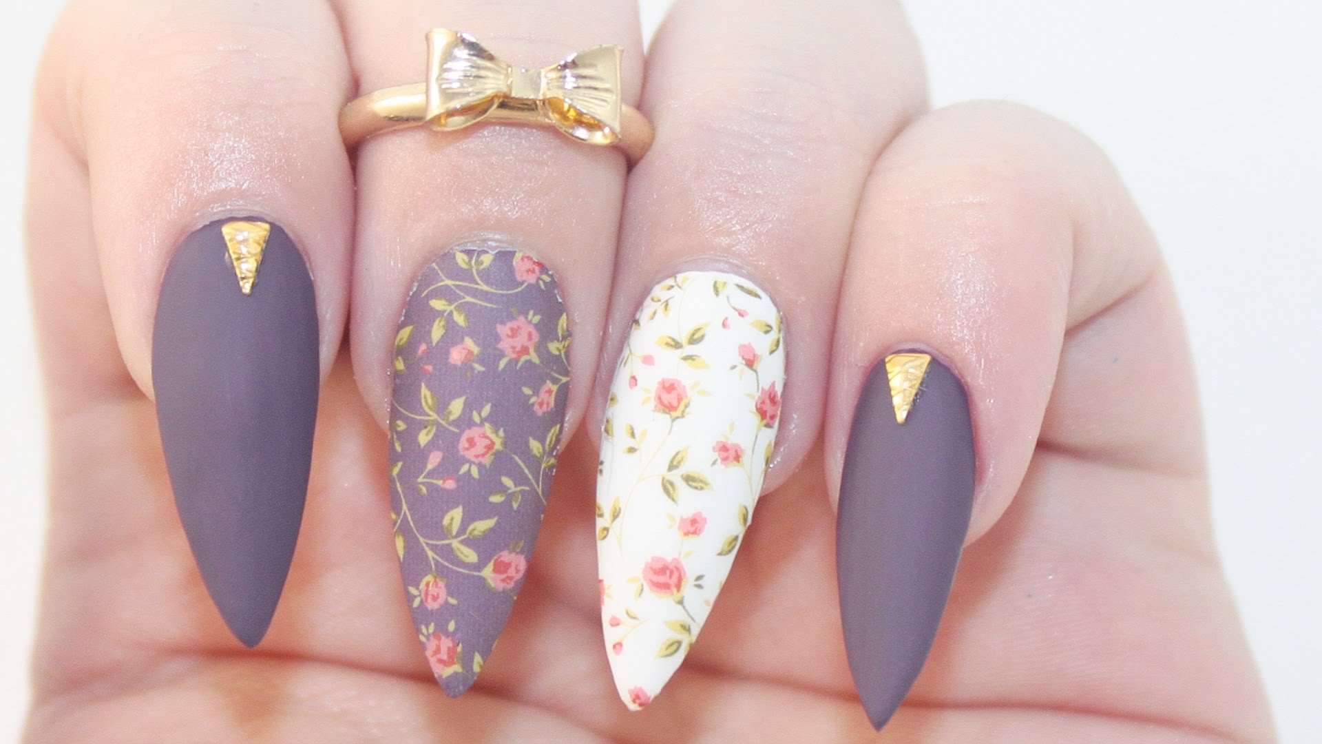 45 Charming Matte Nail Designs To Try This Fall; Nail designs fall; matte nails for long or short nails; acrylic matte nails; coffin matte nails; round matte nails; ombre matte nails.