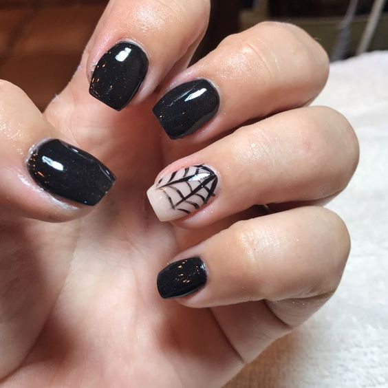 20 Cool Halloween Look For Short Nails Seshell Blog