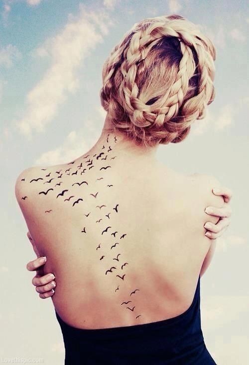 Tattoo is a symbol of beauty, mystery, sensuality and charm