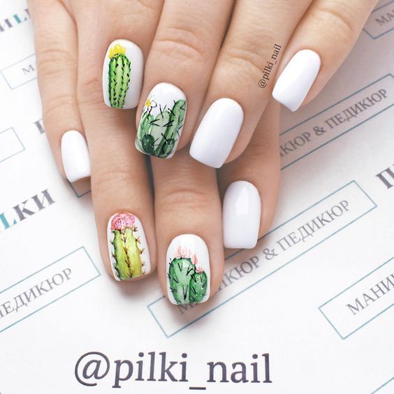 summer nails; nails verano; nail colors; beach color nails; bright nail art ideas; cute nail designs 2019.