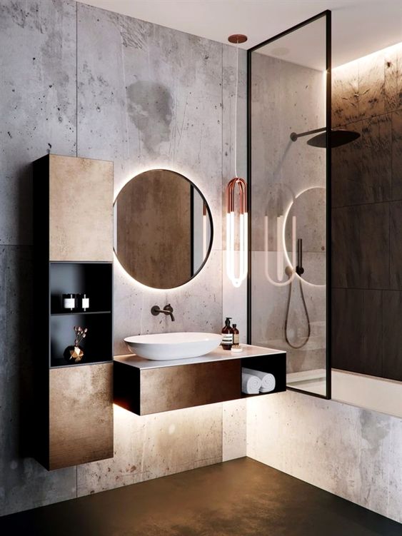 24 Amazing Bathroom Mirror Designs