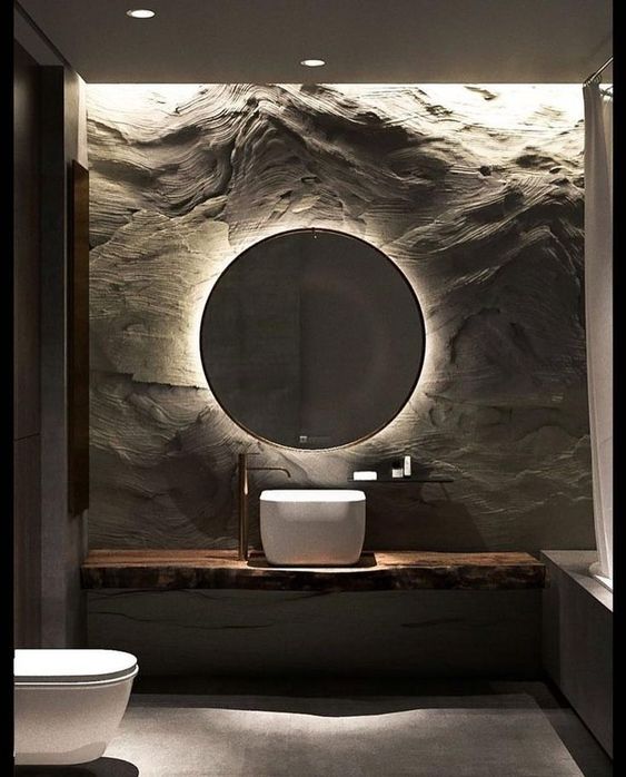 24 Amazing Bathroom Mirror Designs