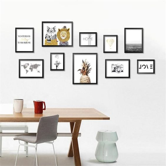 39 Stunning Gallery Wall Ideas To Try - Page 8 of 39 - SeShell Blog