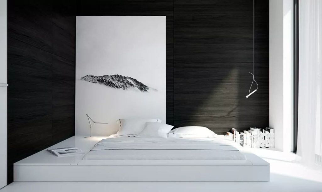 40+ Elegant Black Bedroom #bedroom #blackbedroom 