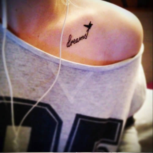 Beautiful girl clavicle tattoo #tattoo #girltattoo #clavicletattoo