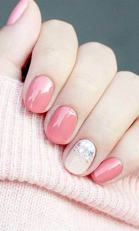 Pink Girly Manicure Style #nail #summernail #pinknail